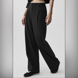 ALO Yoga Black Wide Leg Pants